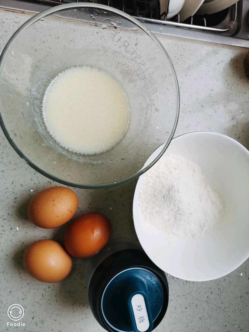 花样豆乳布丁烧