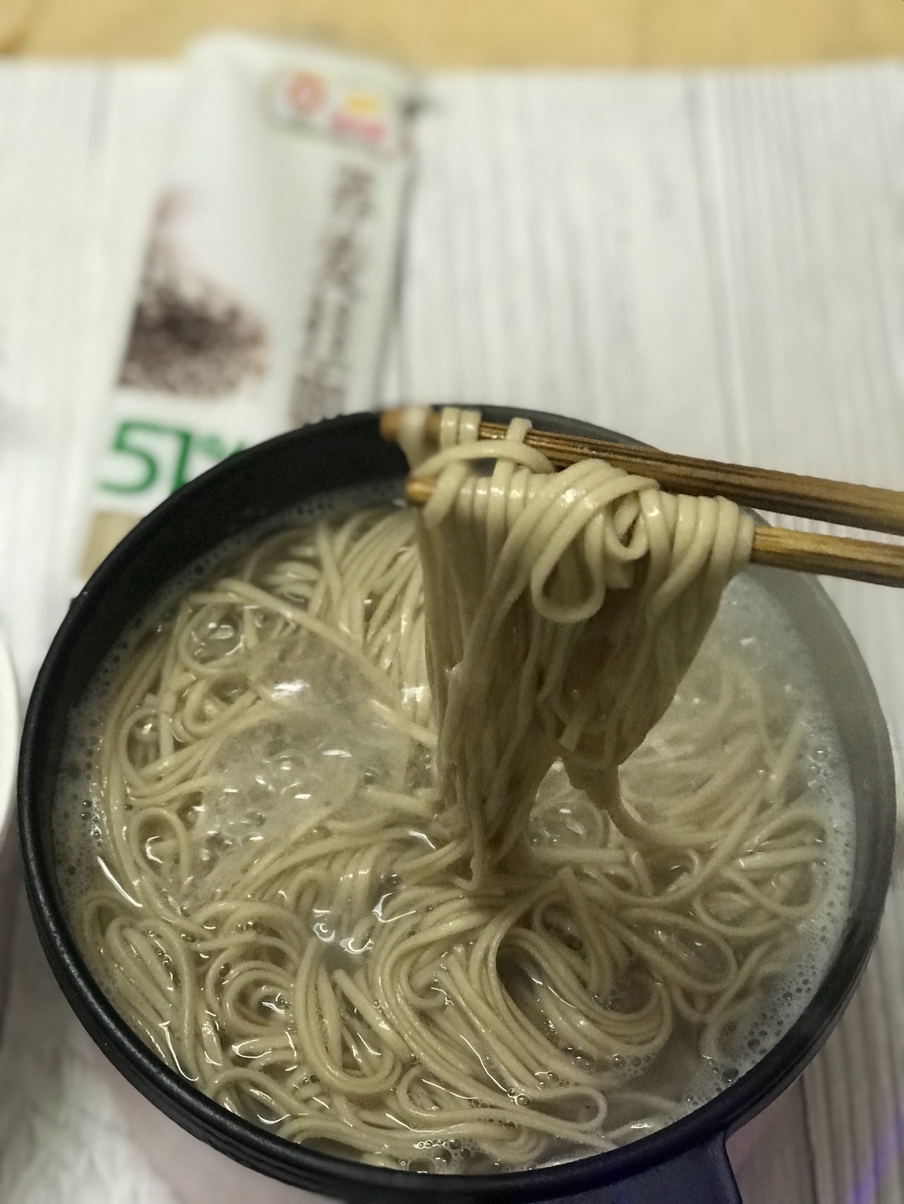 还没开吃就流口水的花生酱拌荞麦面