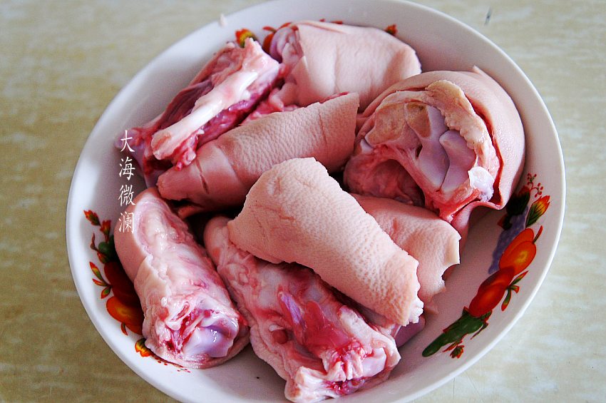 黄豆焖猪蹄