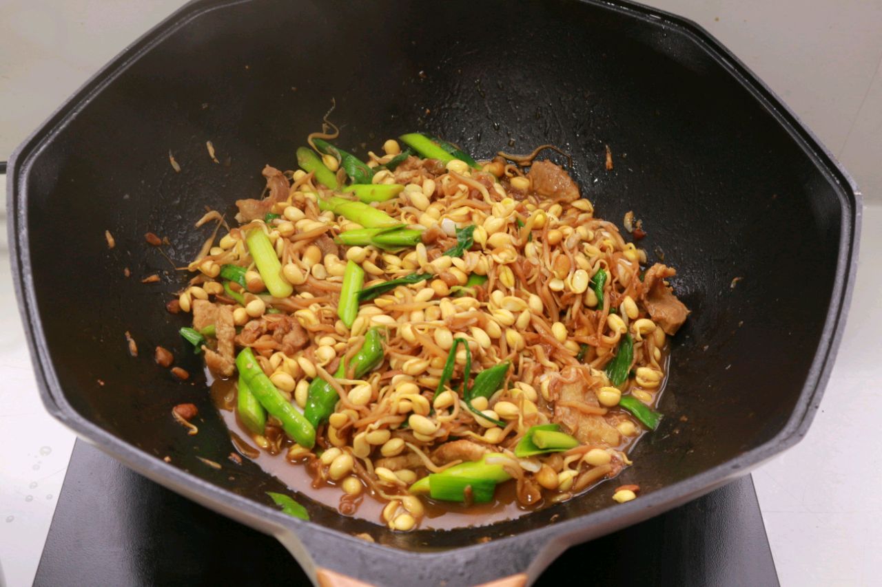 黄豆芽小炒