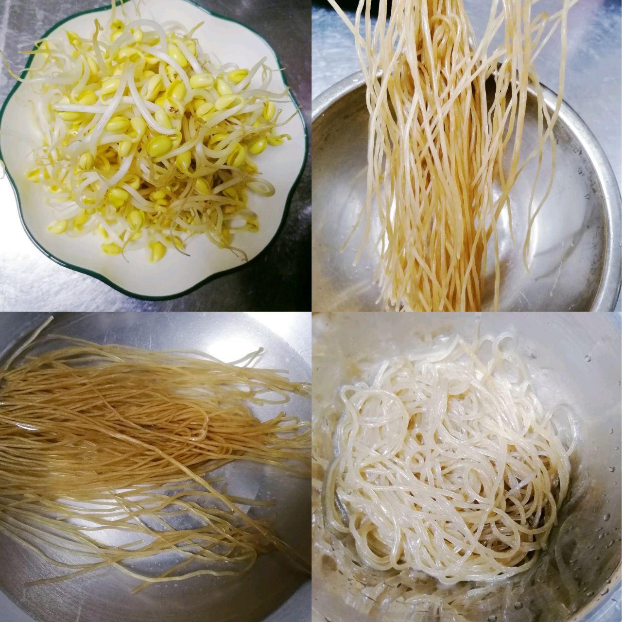 黄豆芽遇上了粉条
