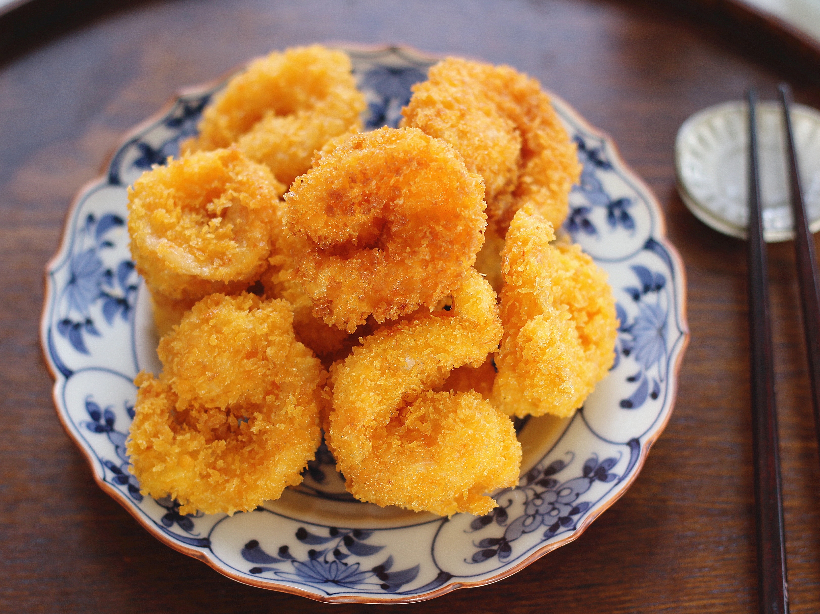 黄金虾球，不用炸粉也香酥