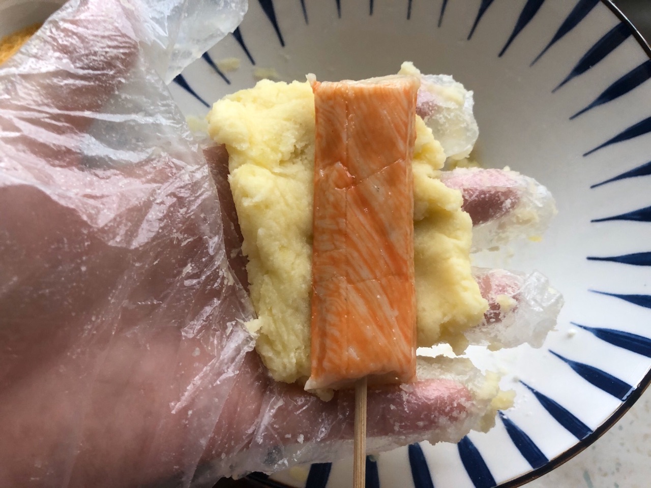 黄金蟹柳土豆棒