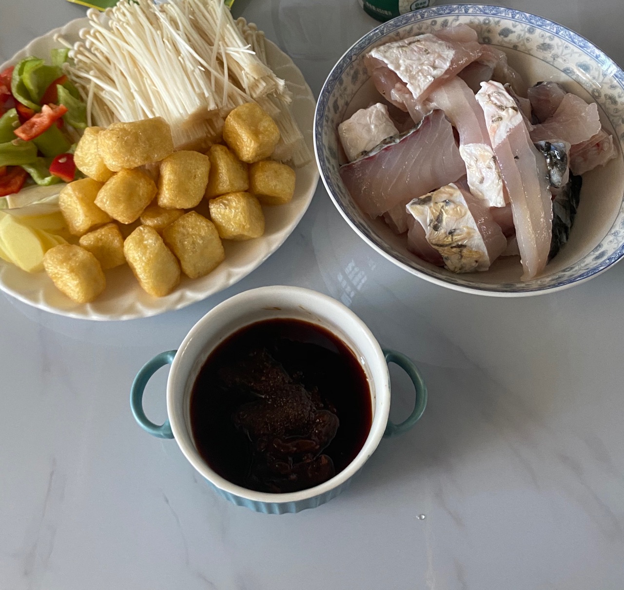 黄焖草鱼块