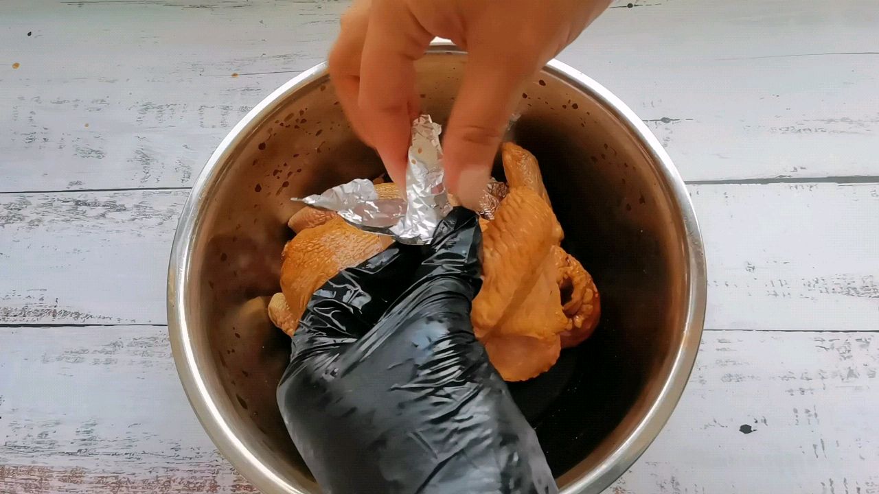黄油蜂蜜烤鸡