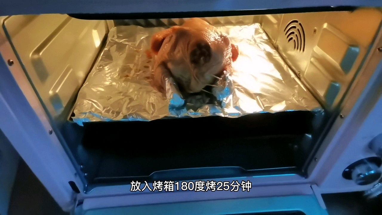黄油蜂蜜烤鸡