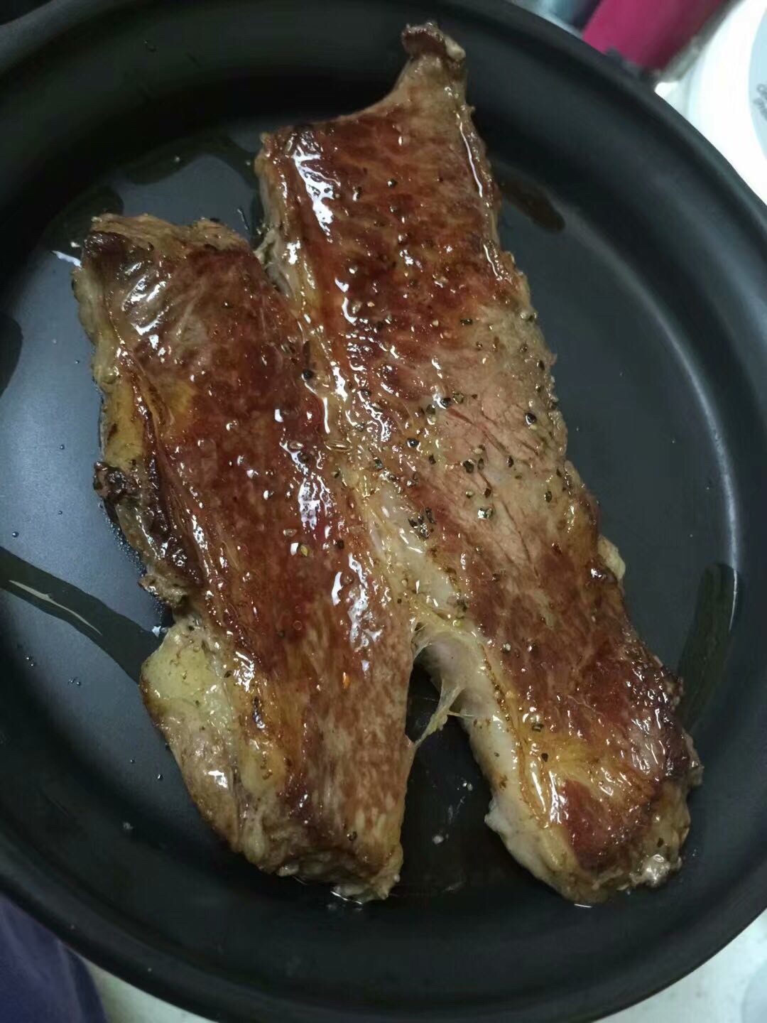 黄油煎牛排