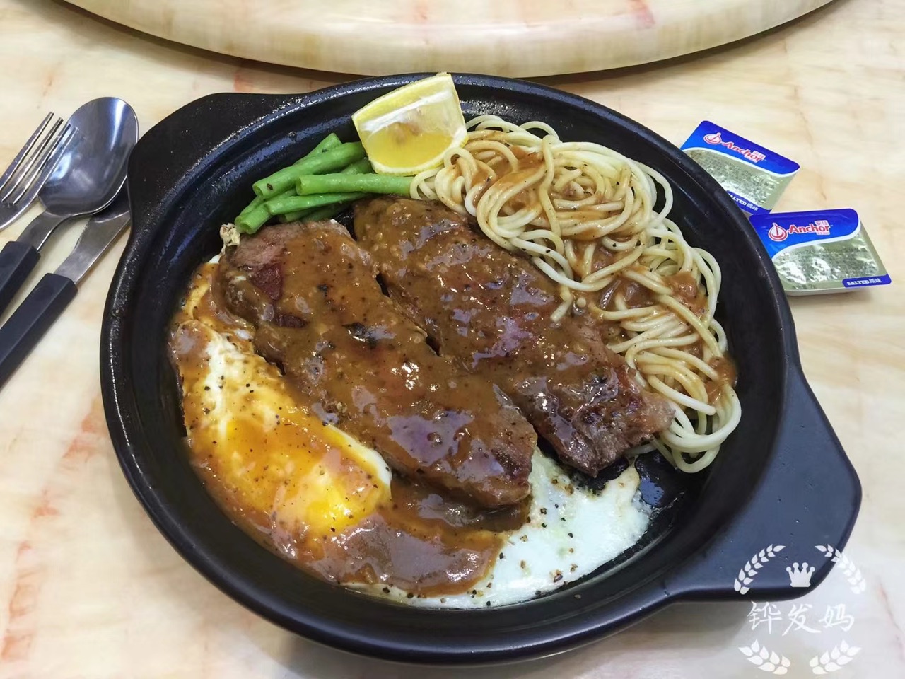 黄油煎牛排