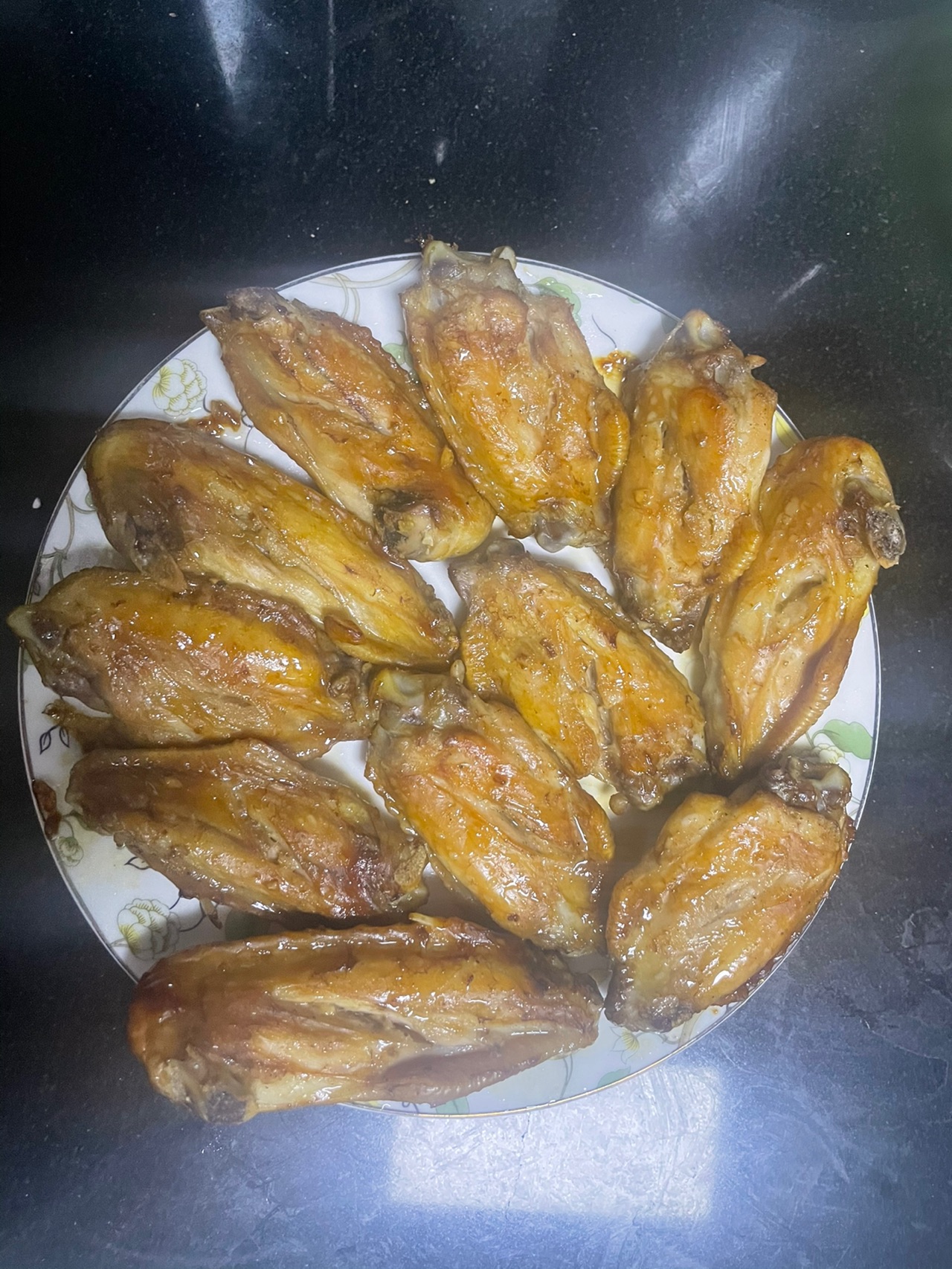 黄油蜜烤鸡翅