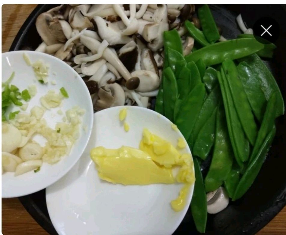 黄油蒜香什锦菇