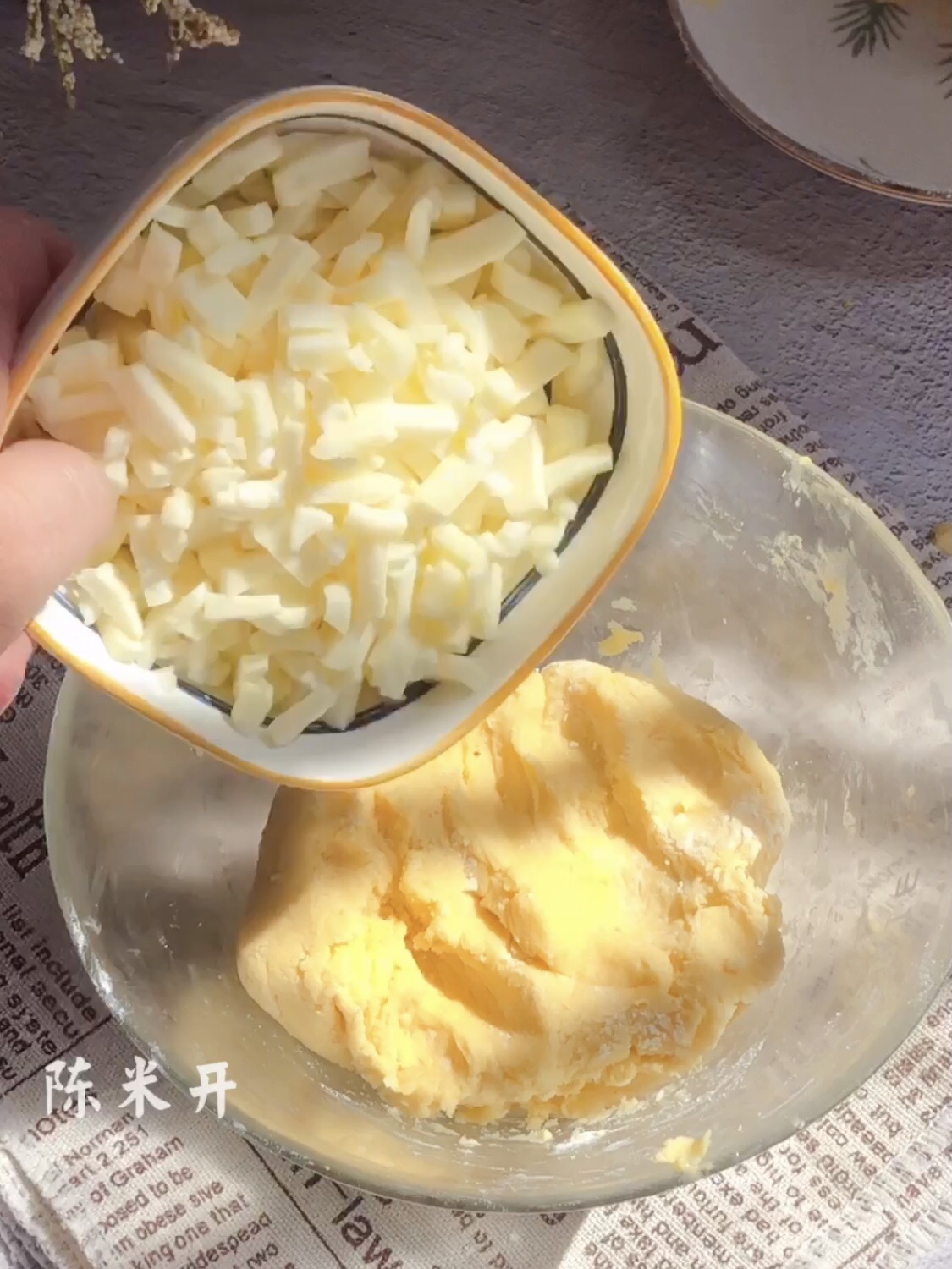 黄油芝士曲奇