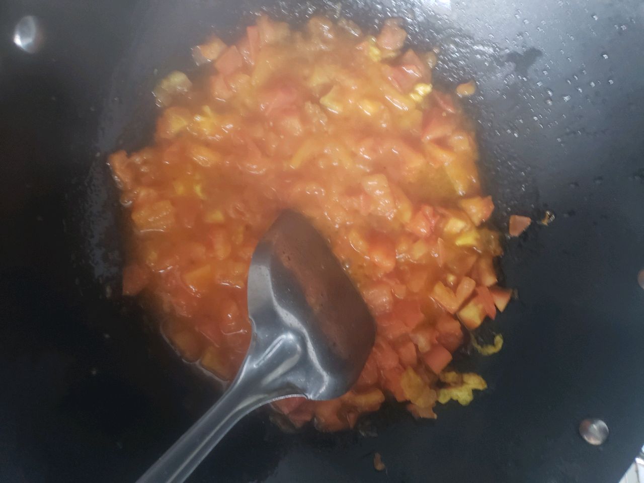 烩麻食，美得很