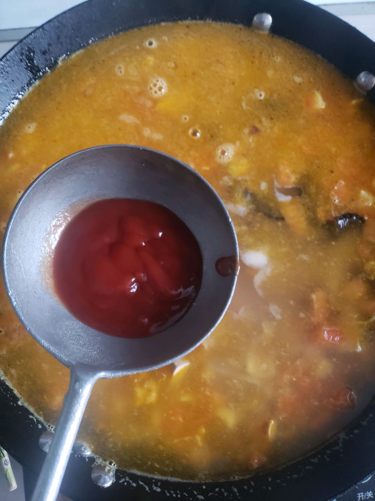 烩麻食，美得很