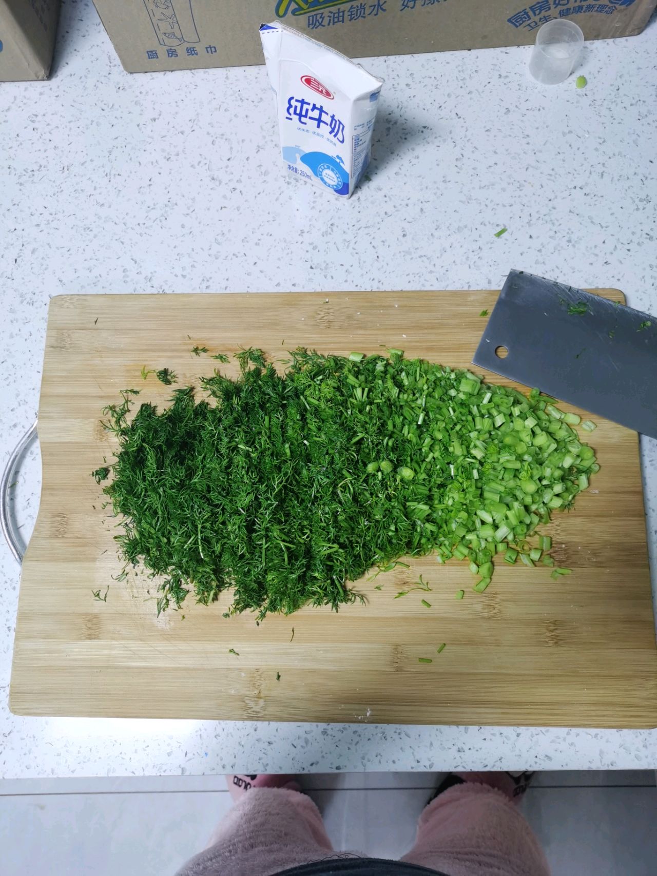 茴香素馅饺子（附馅不出汤秘诀）
