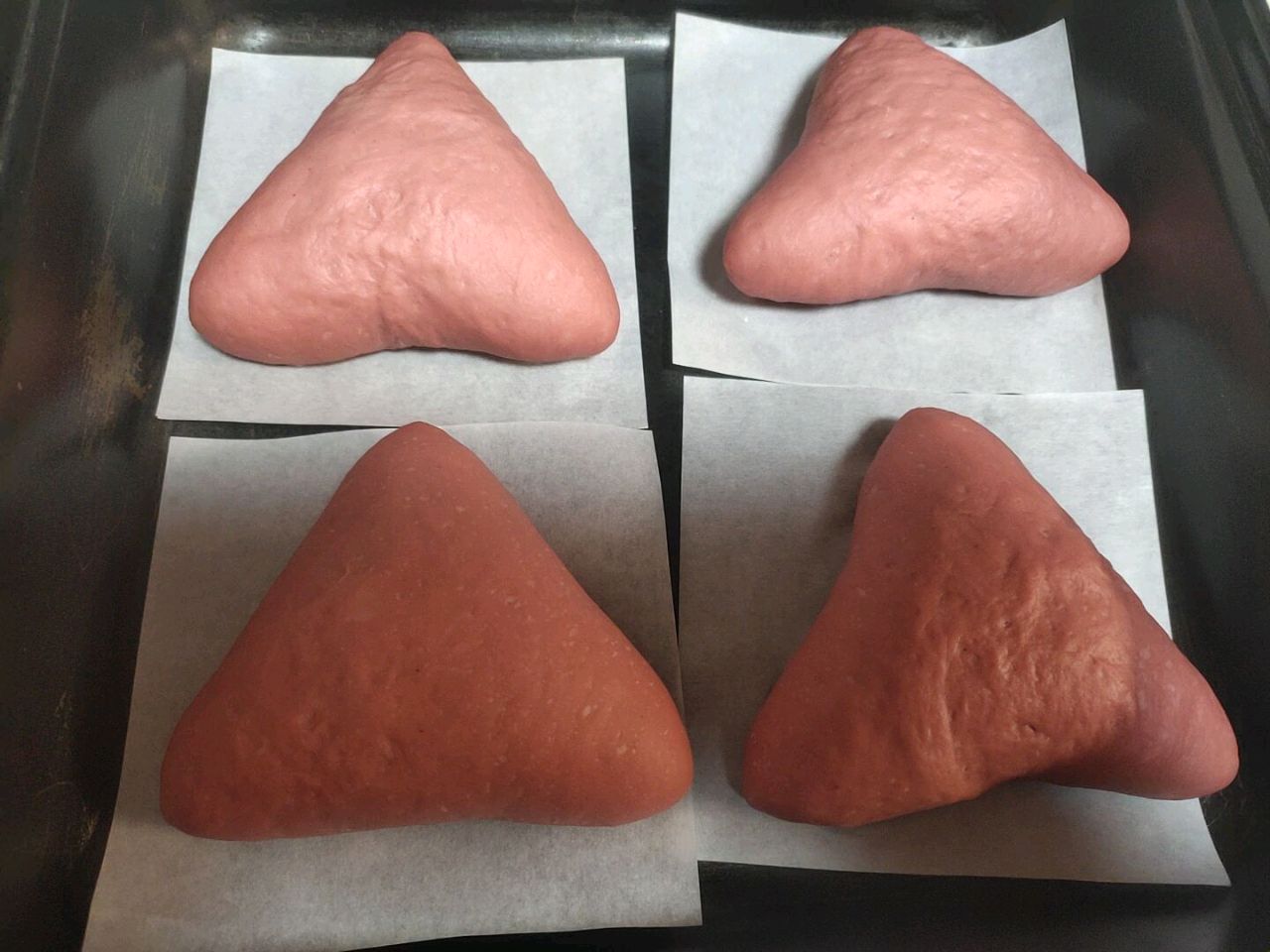 火红豆沙面包