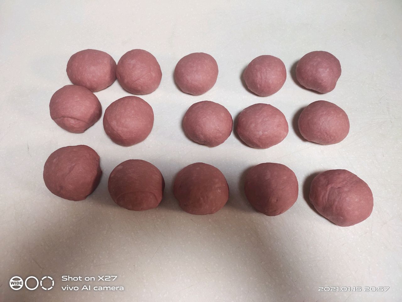 火红豆沙面包
