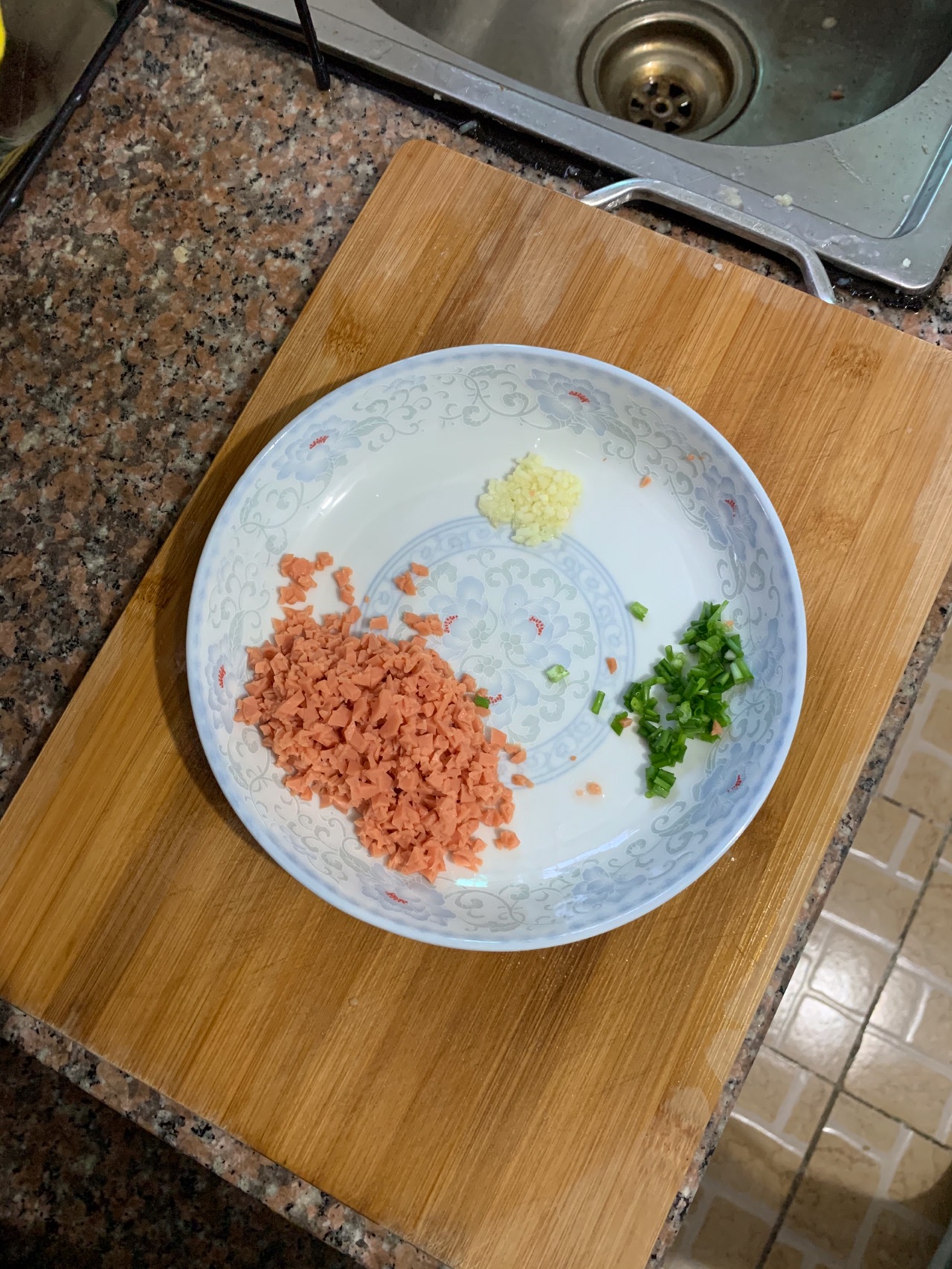 火腿肠土豆泥