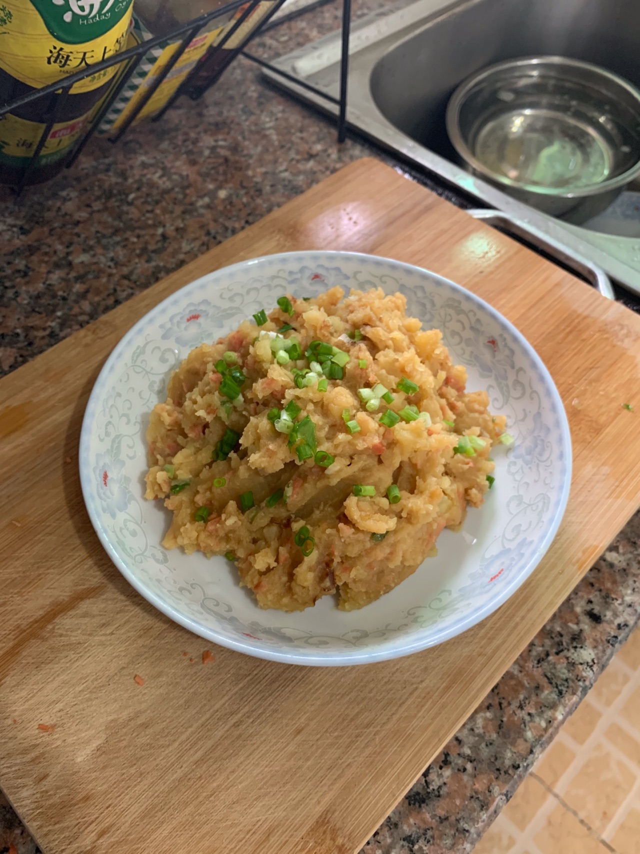 火腿肠土豆泥