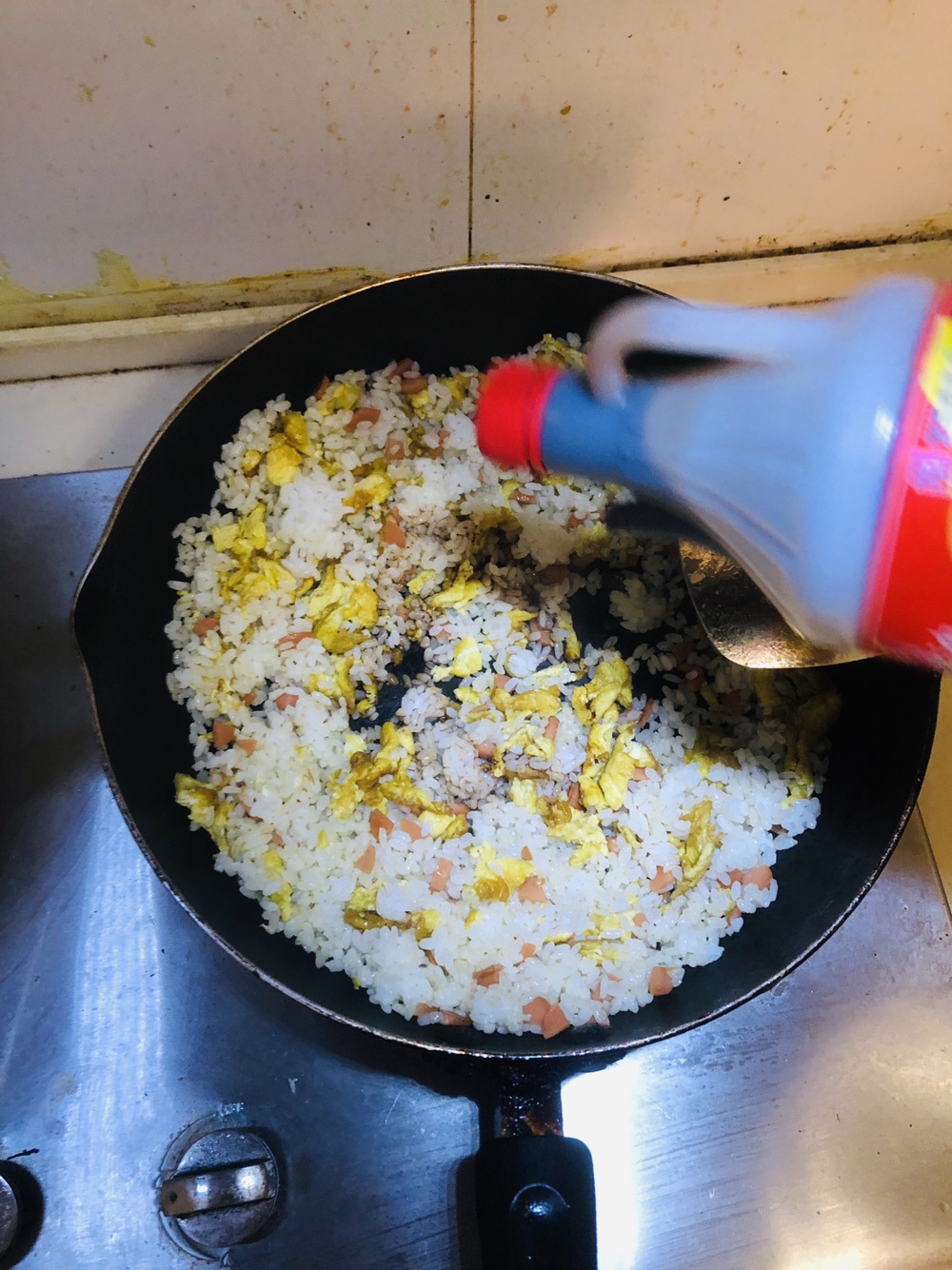 火腿蛋炒饭