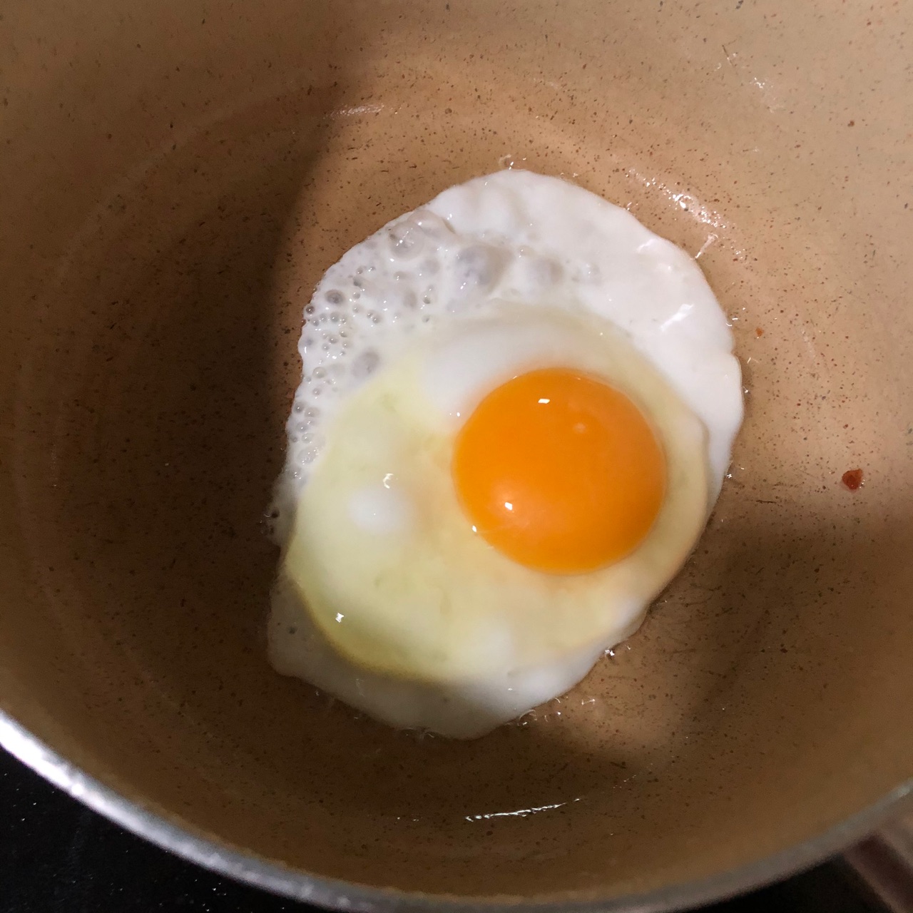 火腿鸡蛋拌面