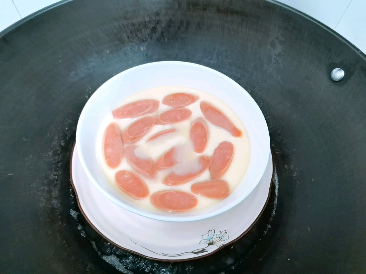 火腿•鸡蛋羹