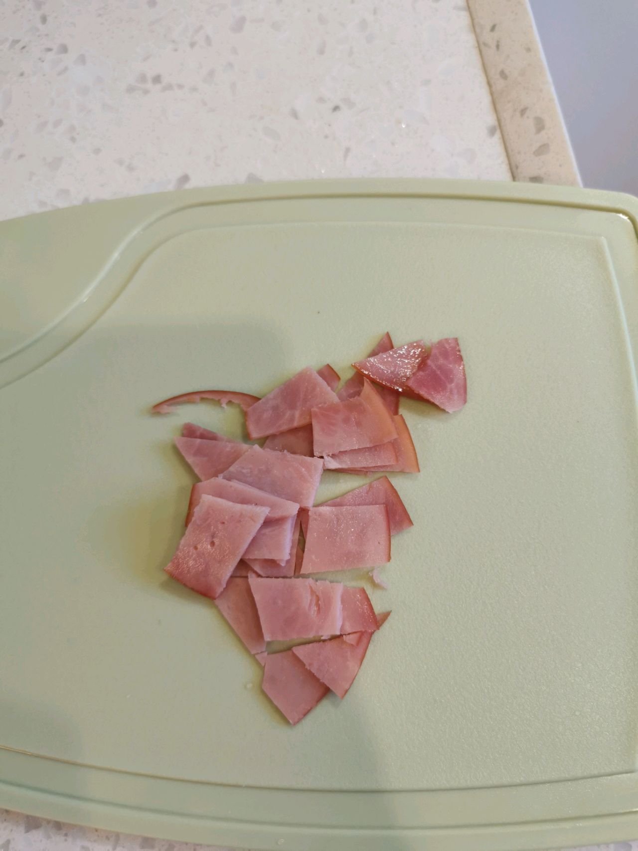 火腿鸡蛋卷饼