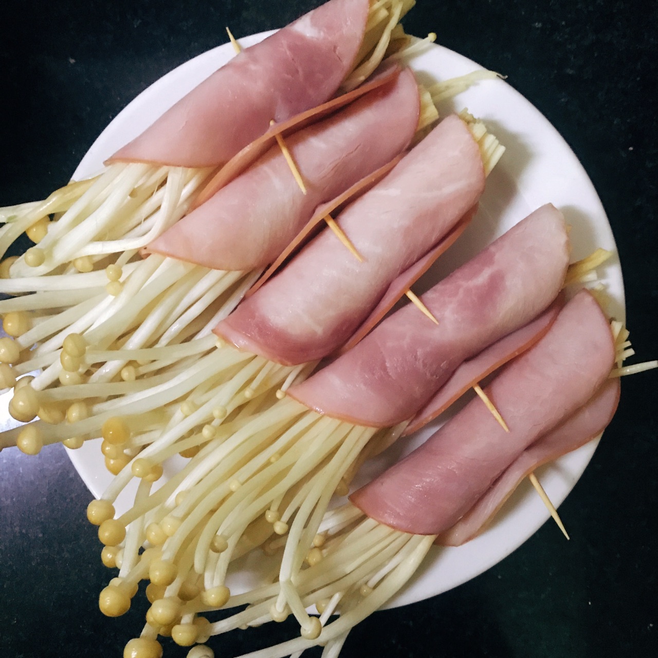火腿金针菇