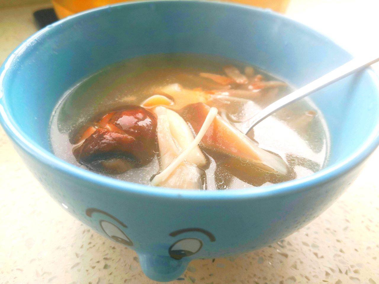 火腿菌菇汤