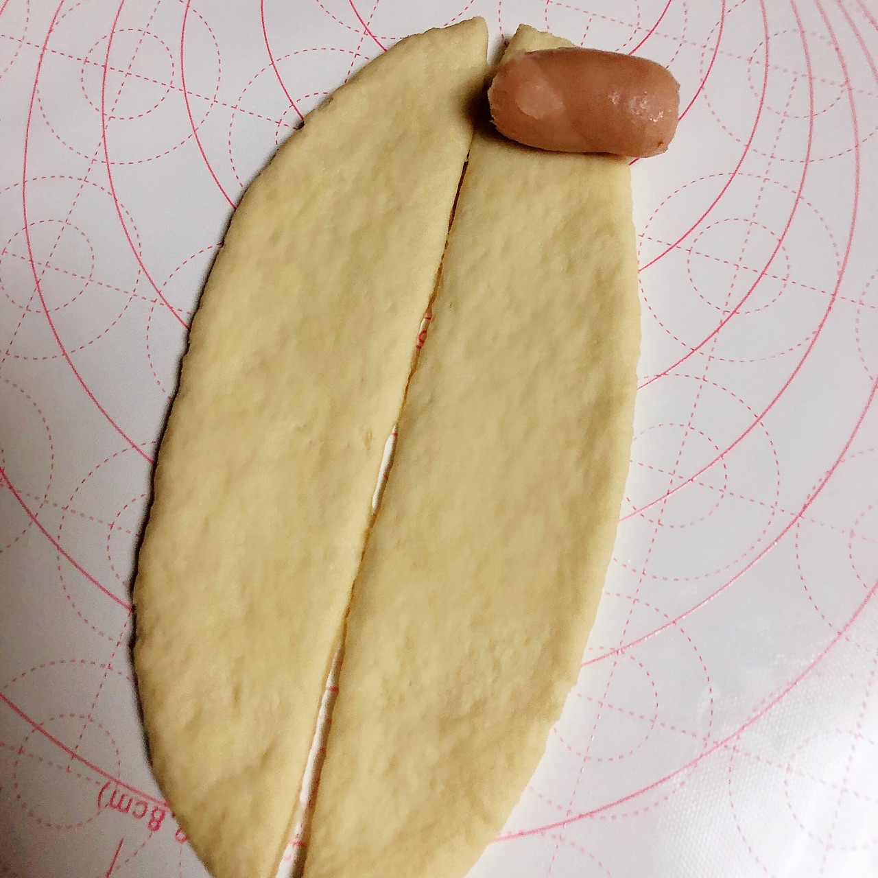 火腿玫瑰花面包