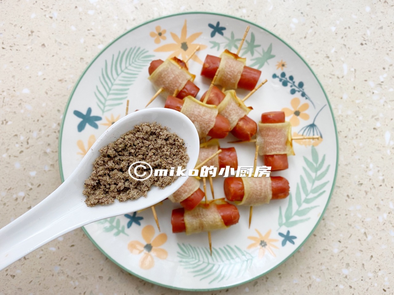 火腿土豆卷