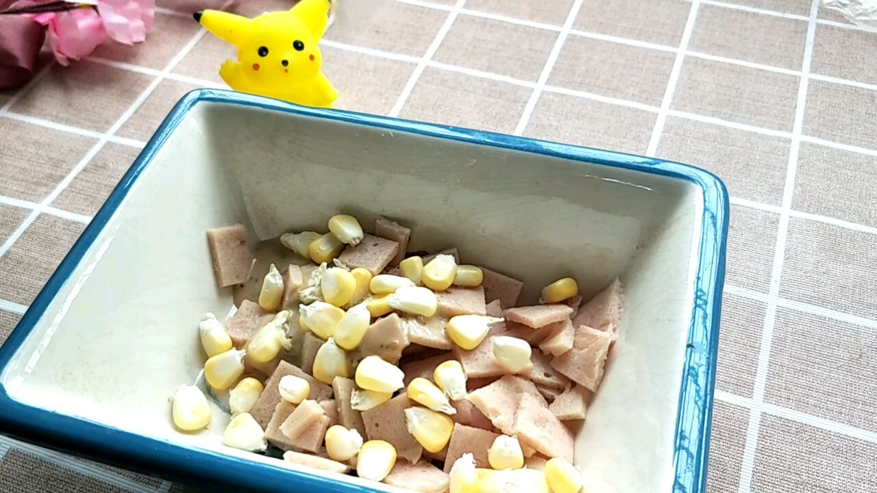 火腿玉米吐司