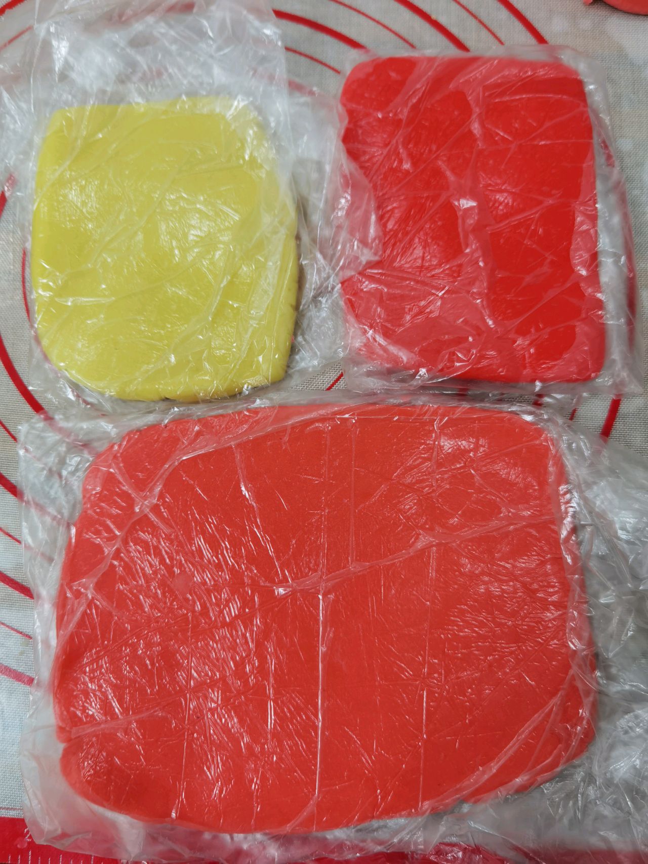 ins风格子饼干