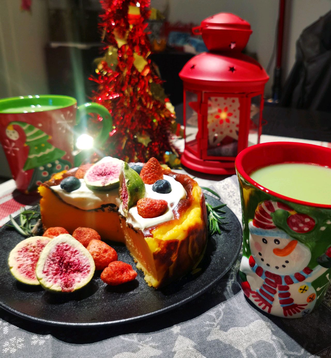 ins网红甜品：巴斯克芝士蛋糕