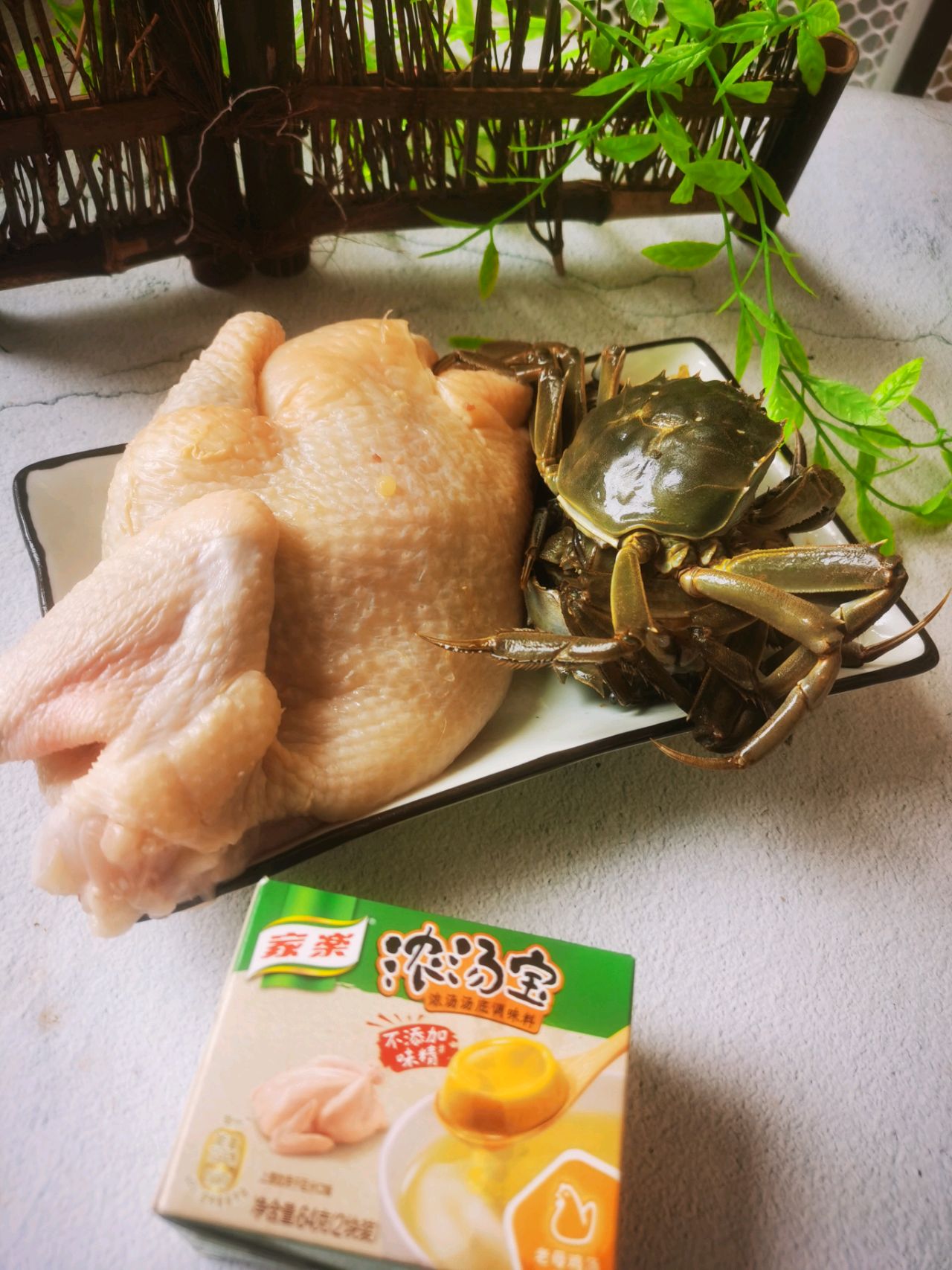 鸡煲蟹