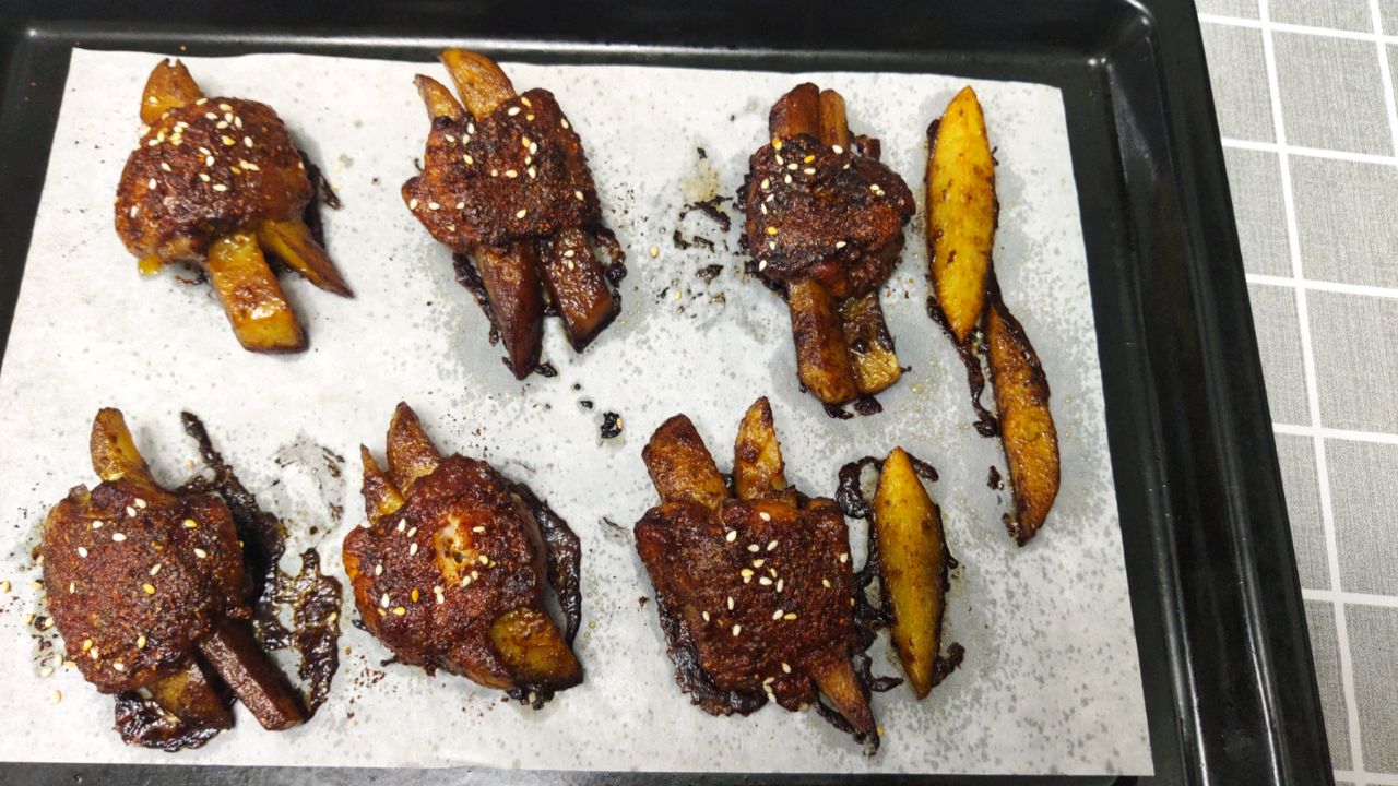 鸡翅包土豆