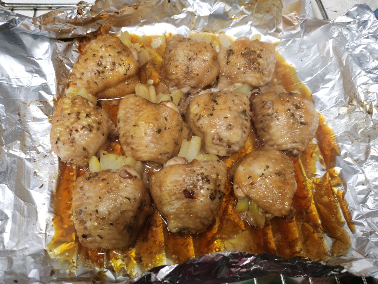鸡翅土豆卷