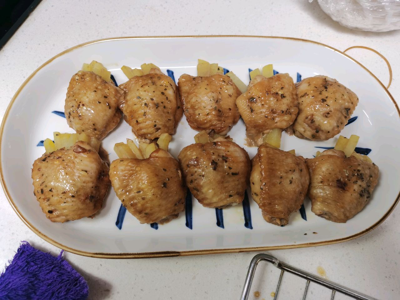 鸡翅土豆卷