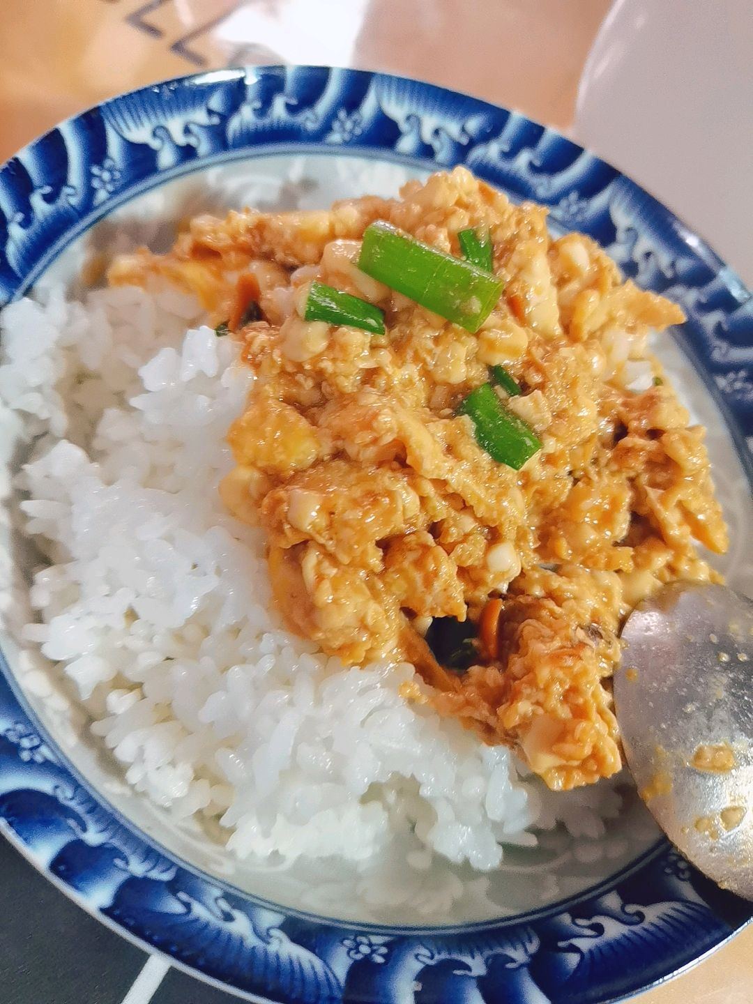 鸡蛋包豆腐