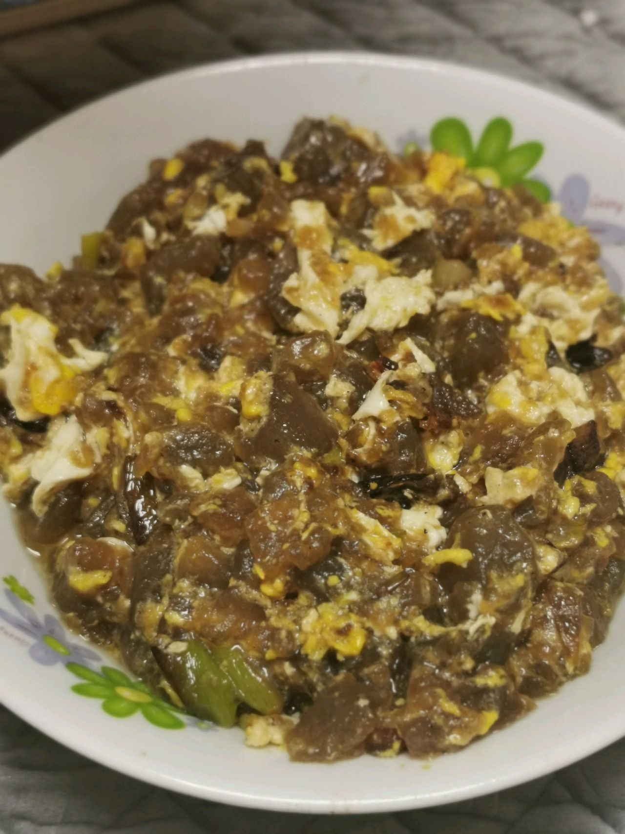 鸡蛋炒凉粉