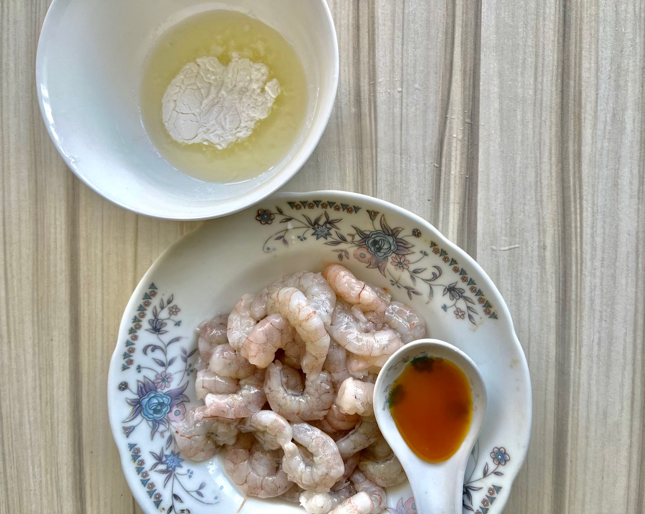 鸡蛋炒虾仁