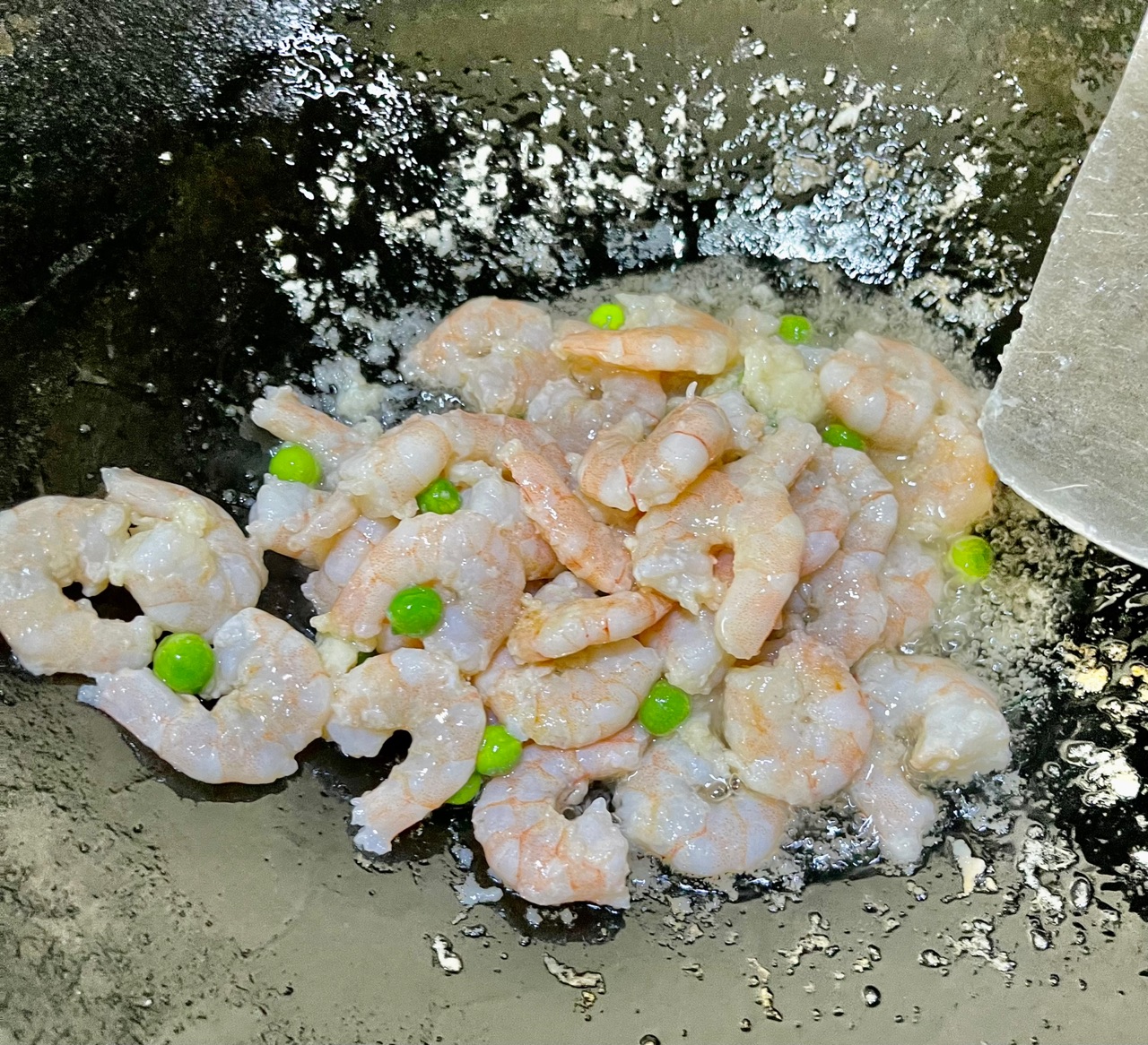 鸡蛋炒虾仁