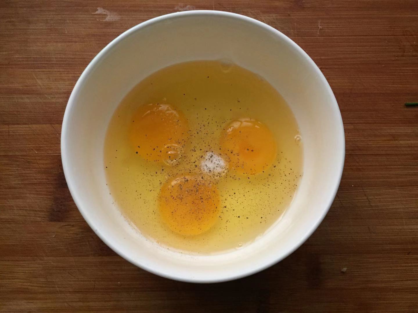 鸡蛋豆芽炒饼