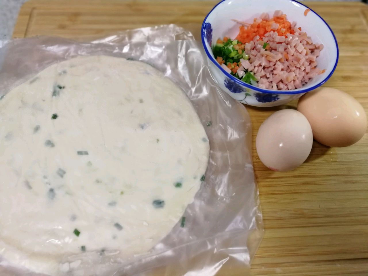 鸡蛋花环