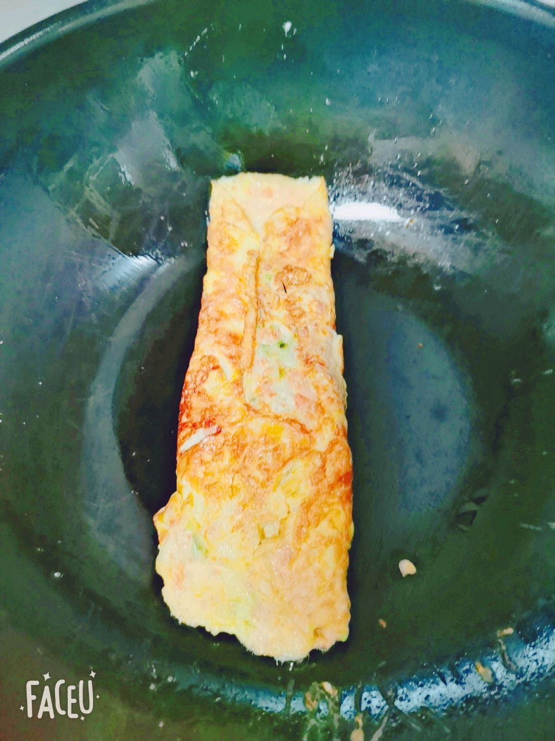 鸡蛋火腿饼