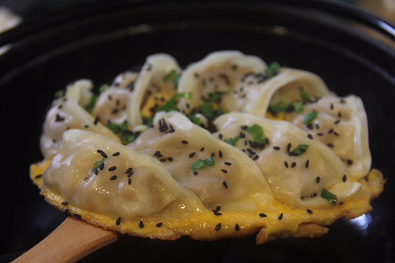 鸡蛋煎饺