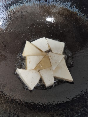 鸡蛋煎老豆腐