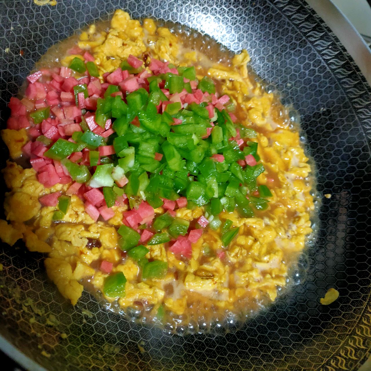 鸡蛋肉沫酱