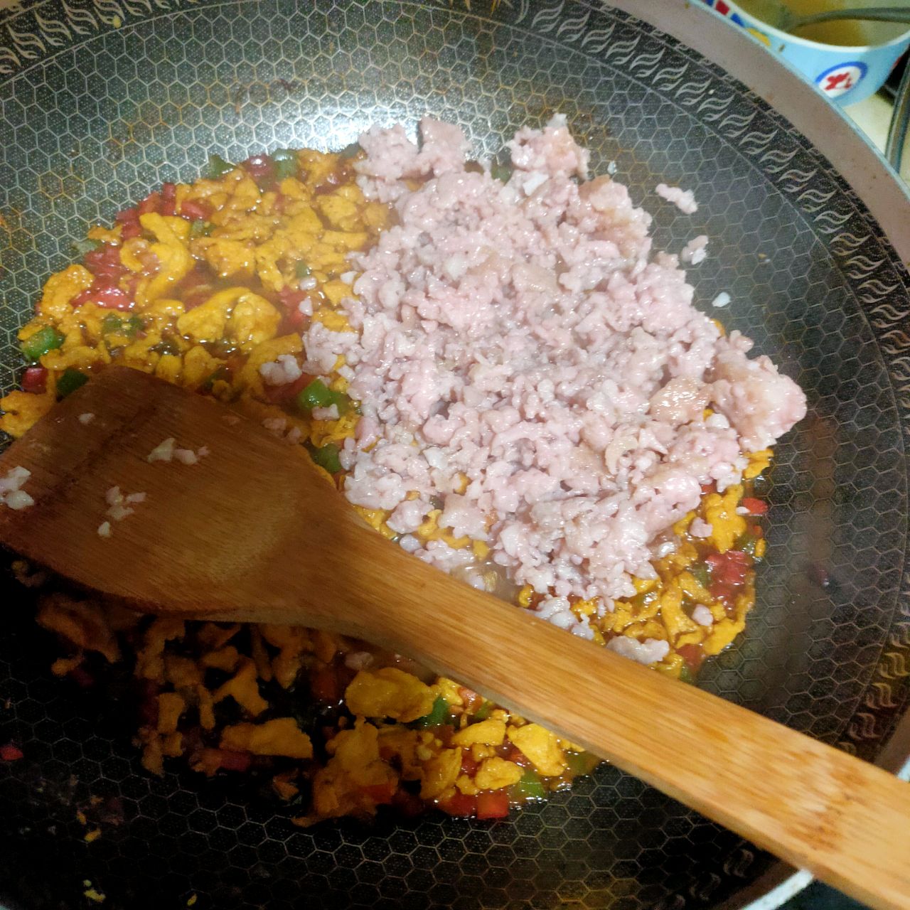 鸡蛋肉沫酱