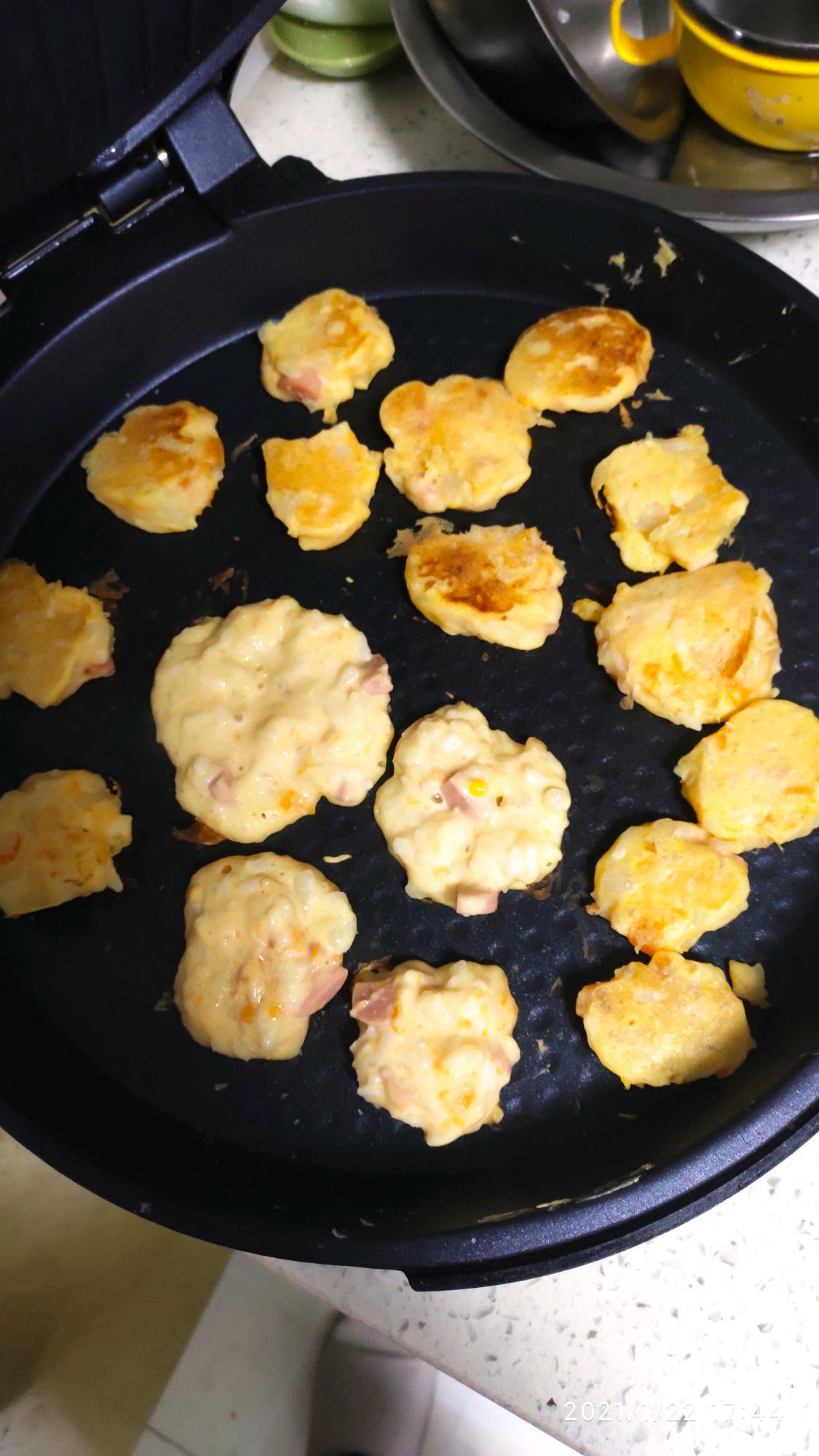 鸡蛋山药辅食饼