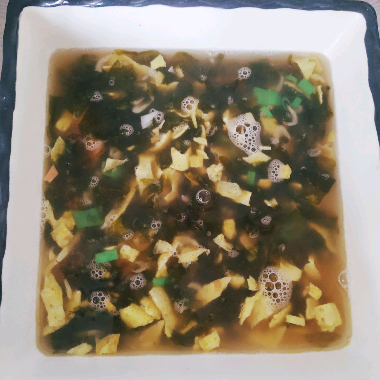 鸡蛋碎木耳汤